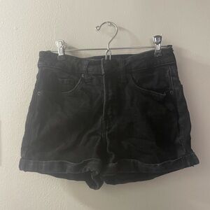 Women’s Old Navy High Rise Straight size 2 Black Jean Shorts